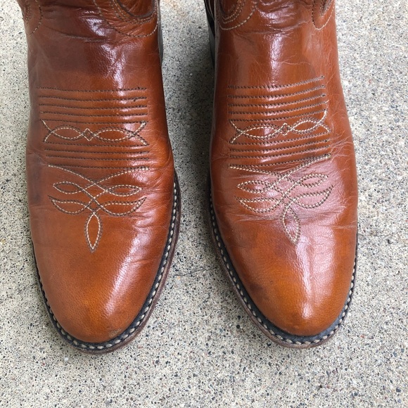 Dan Post cowboy boots size 5 1/2 worn once - Picture 2 of 9